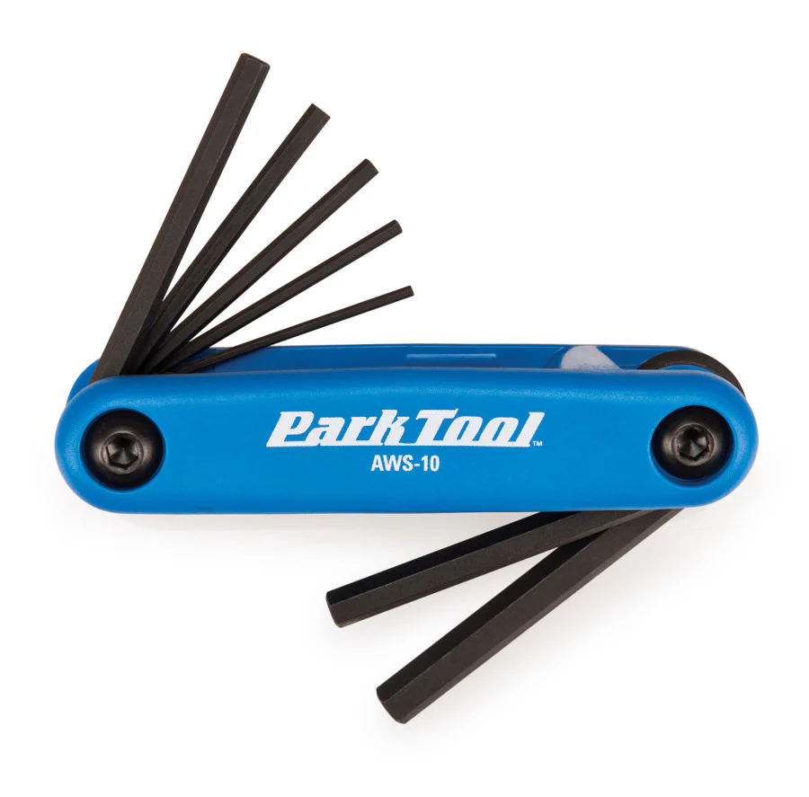 Park Tool AWS-10 Fold-Up Hex Wrench Set - Image 3