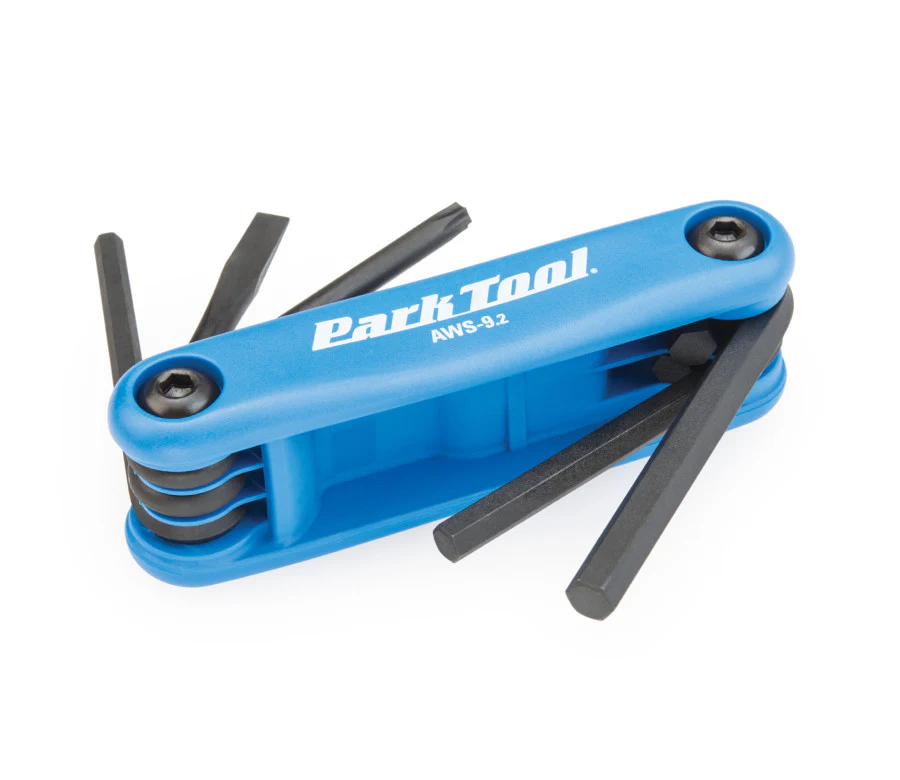 Park Tool AWS-9.2 Fold-Up Hex Wrench and Screwdriver Set - Image 3