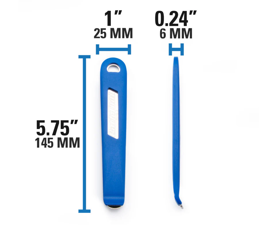 Park Tool TL-6.3 Steel-Core Tyre Levers Set Of 2 - Image 3
