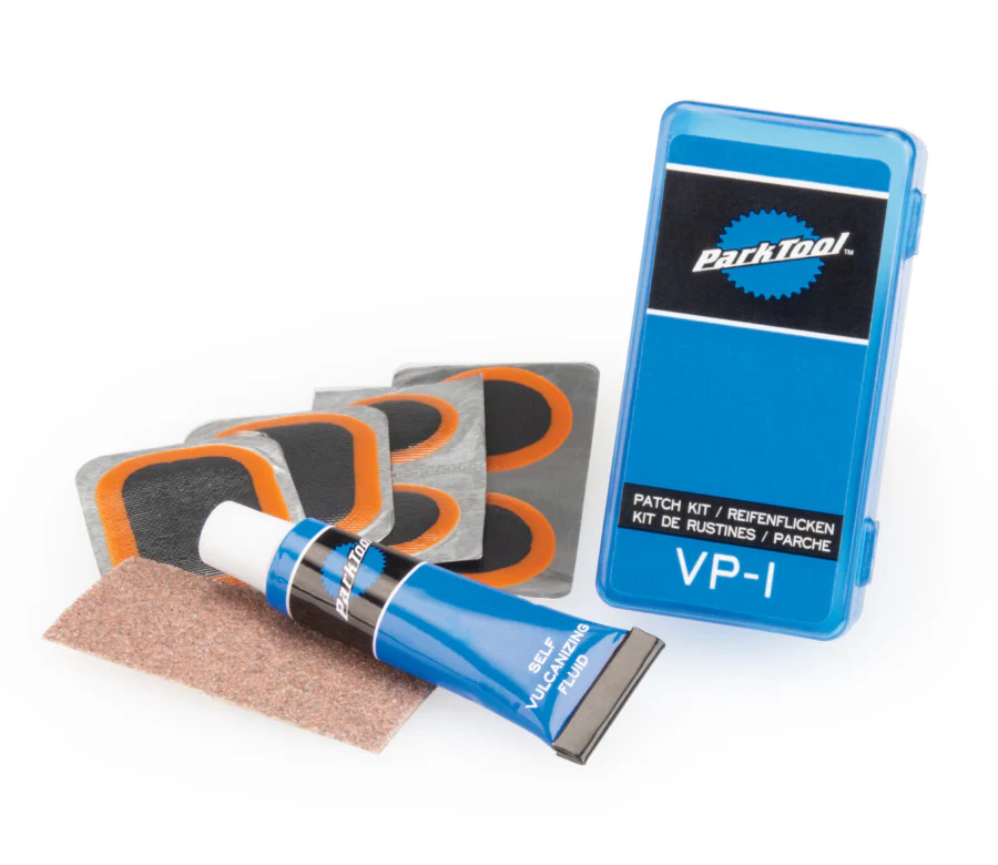 Park Tool VP-1 Vulcanising Bicycle Tyre Repair Patch Kit - Image 2