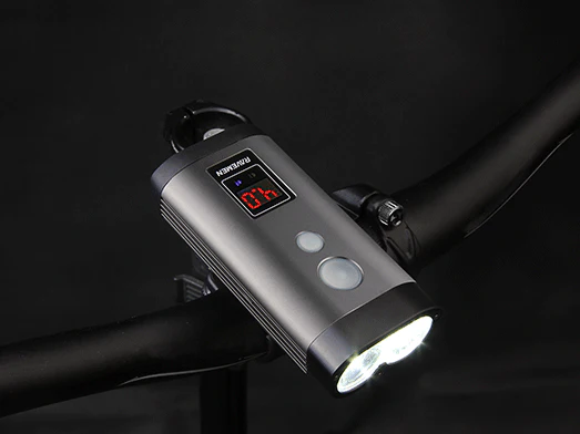 Ravemen PR1400 USB Rechargeable DuaLens Front Light with Remote in Grey/Black RRP £110 - Image 5