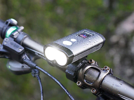 Ravemen PR1400 USB Rechargeable DuaLens Front Light with Remote in Grey/Black RRP £110 - Image 6