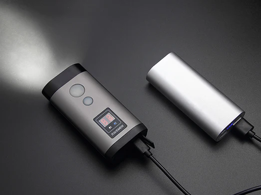 Ravemen PR2000 USB Rechargeable DuaLens Front Light with Remote in Grey/Black RRP £150 - Image 4