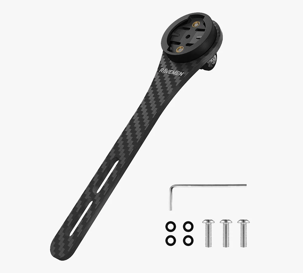 Ravemen AOM03 Out-Front Carbon Mount Compatible with Garmin - Image 2