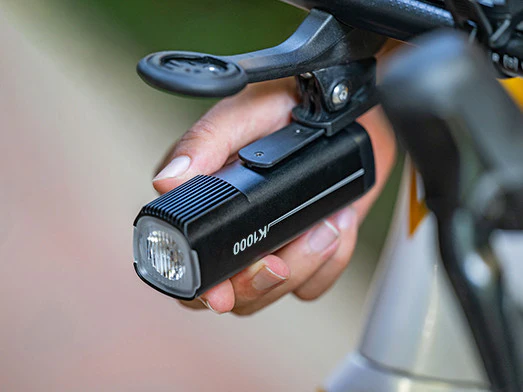 Ravemen K1000 USB Rechargeable AI Nighttime 1000 Lumen Bicycle Front Light - Image 4