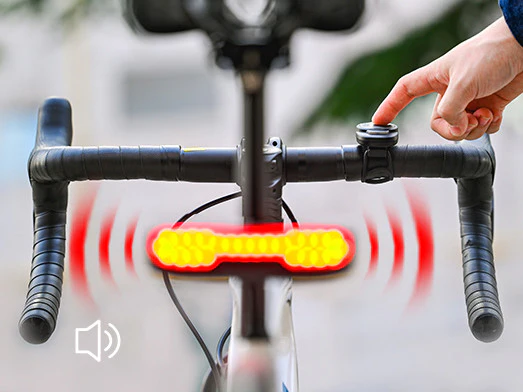 Ravemen NT101 Commuter Signal 160 Lumens Bicycle Rear Light With Bike Turn Signals & Brake Detection - Image 5