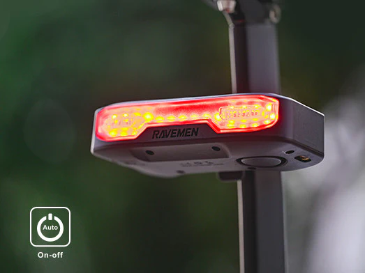 Ravemen NT101 Commuter Signal 160 Lumens Bicycle Rear Light With Bike Turn Signals & Brake Detection - Image 6