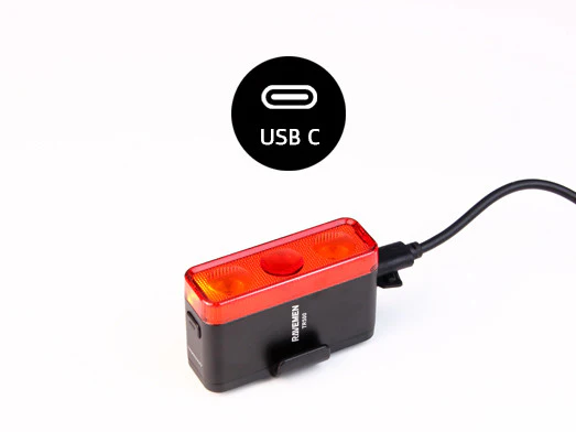 Ravemen TR500 LED USB Rechargeable Rear Light - Built-in Motion Sensor for Brake Detection - Image 2