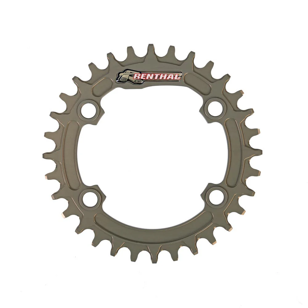 Renthal 1XR 4-Arm 8-12 Speed 96BCD CNC 7075 Ultralite Chainring | Sram 12 Speed Compatible - Image 3