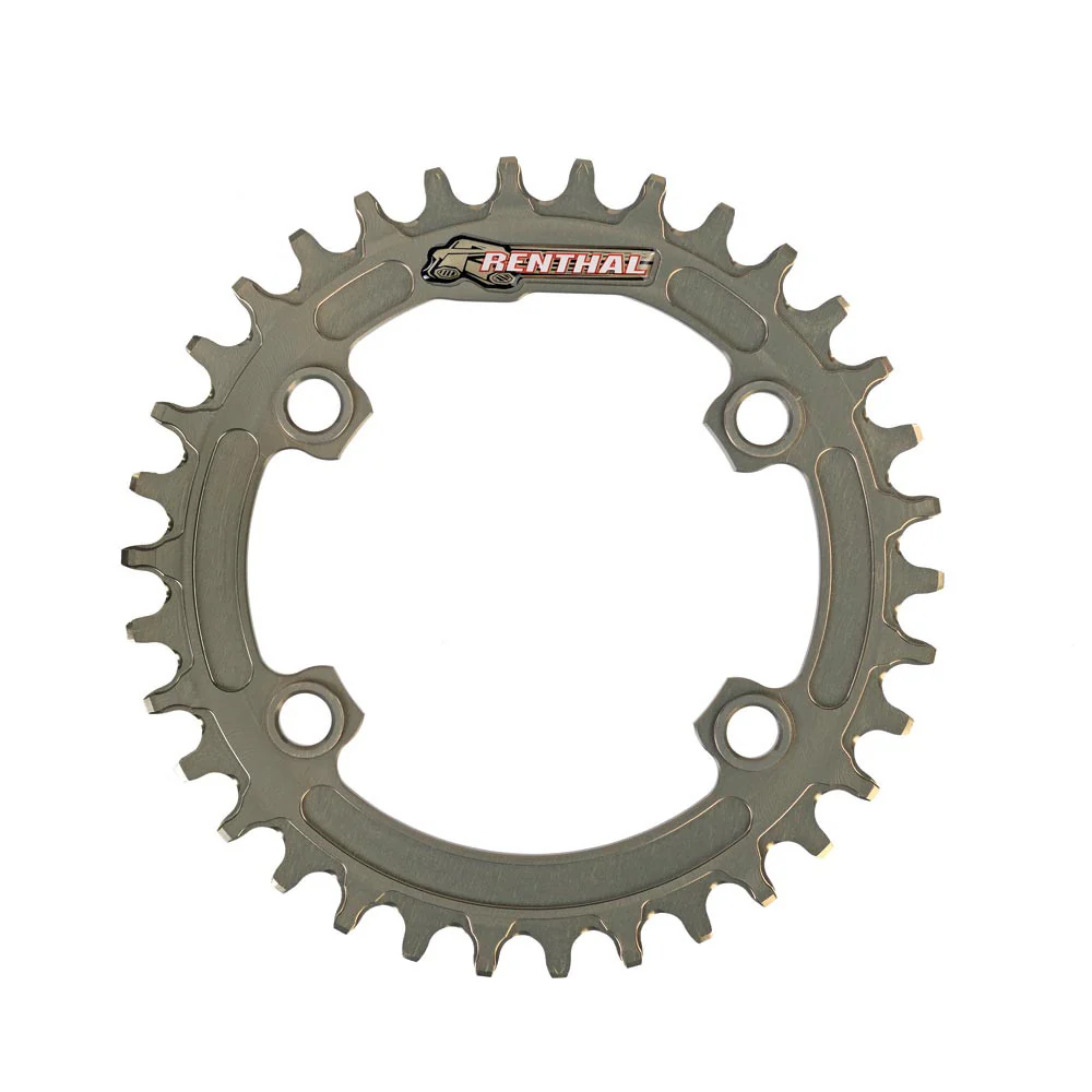 Renthal 1XR 4-Arm 8-12 Speed 96BCD CNC 7075 Ultralite Chainring | Sram 12 Speed Compatible - Image 4