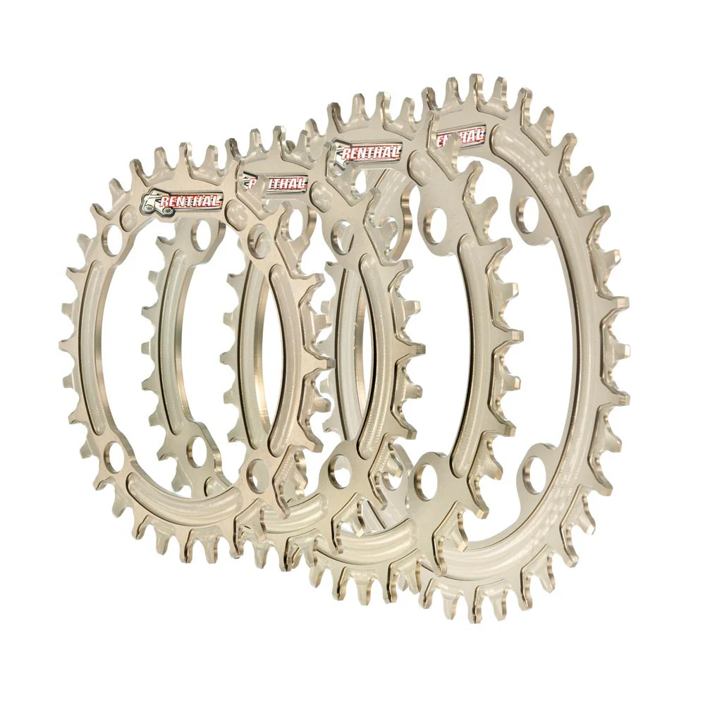 Renthal 1XR 4-Arm 9-12 Speed 104BCD CNC 7075 Ultralite Chainring | Sram 12 Speed Compatible