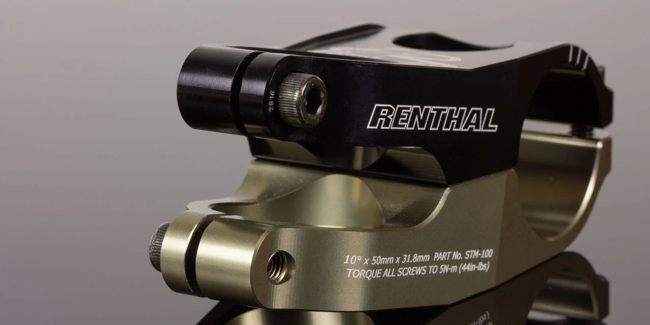 Renthal Duo 10 Degree 31.8mm MTB Stem | Black/Gold - Image 5