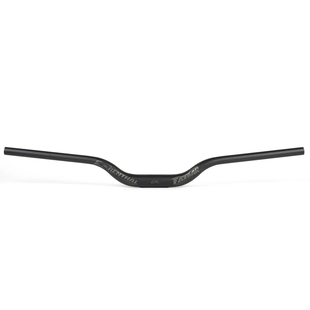 Renthal Fatbar 35 V3 High Rise MTB Downhill Riser Bars | 35mm Clamp | 820mm Wide | Black - Image 2