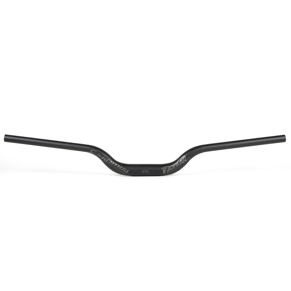 Renthal Fatbar 35 V3 High Rise MTB Downhill Riser Bars | 35mm Clamp | 820mm Wide | Black - Image 3