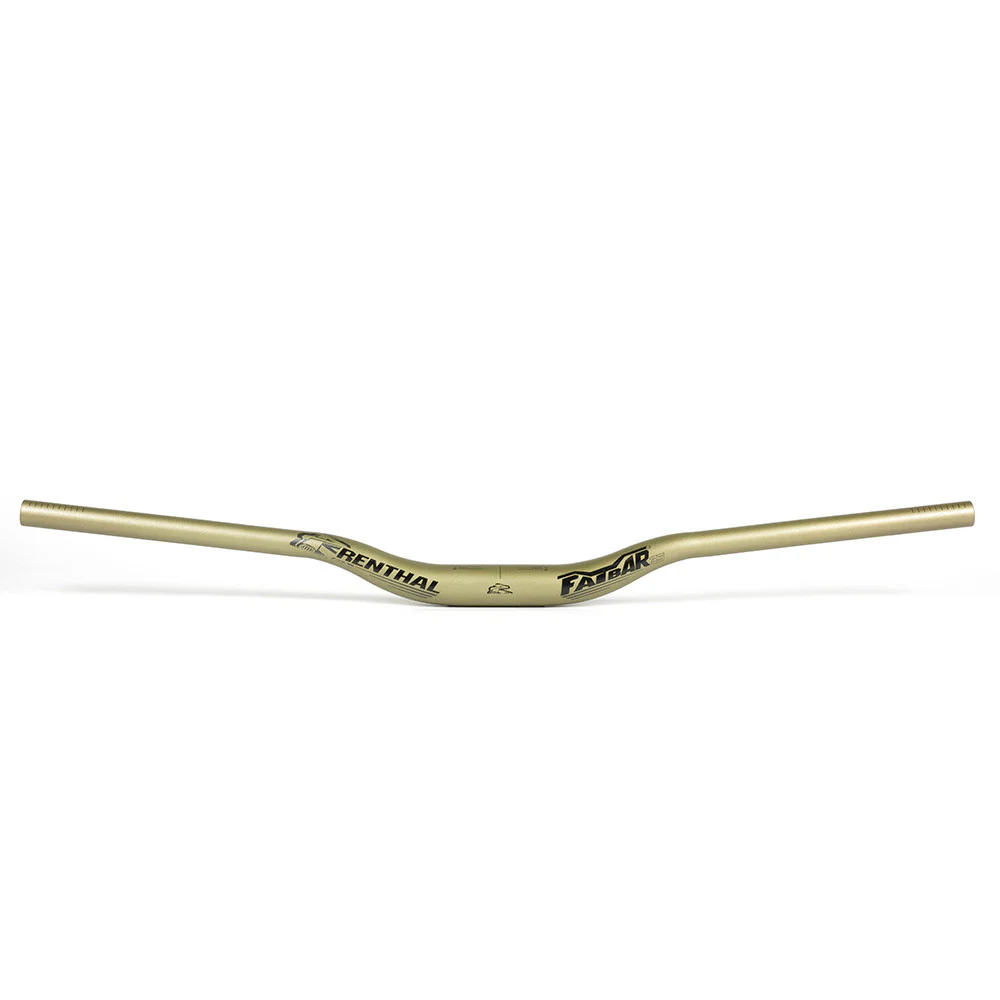 Renthal FatBar 35 V3 MTB Downhill 35mm Clamp Handlebars 800mm Wide | Gold - Image 4