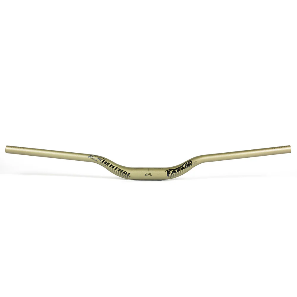 Renthal FatBar 35 V3 MTB Downhill 35mm Clamp Handlebars 800mm Wide | Gold - Image 5