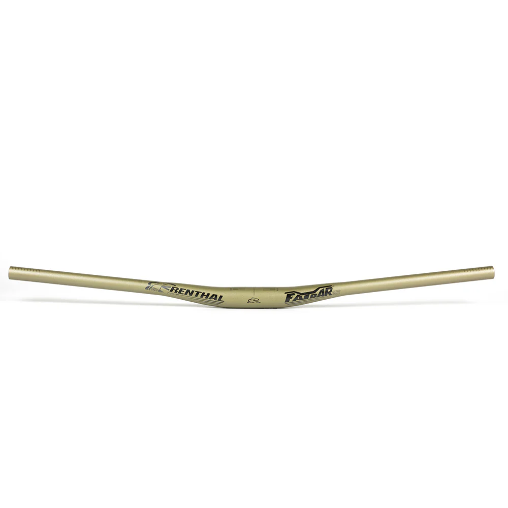 Renthal FatBar 35 V3 MTB Downhill 35mm Clamp Handlebars 800mm Wide | Gold - Image 6
