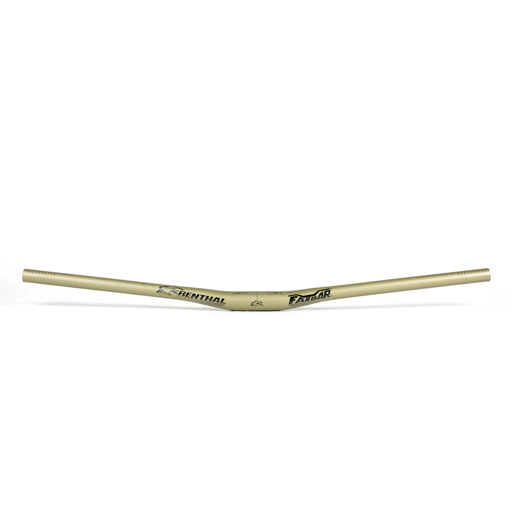 Renthal Fatbar Lite V3 31.8mm MTB Downhill Handlebars 760mm Wide | Gold - Image 2