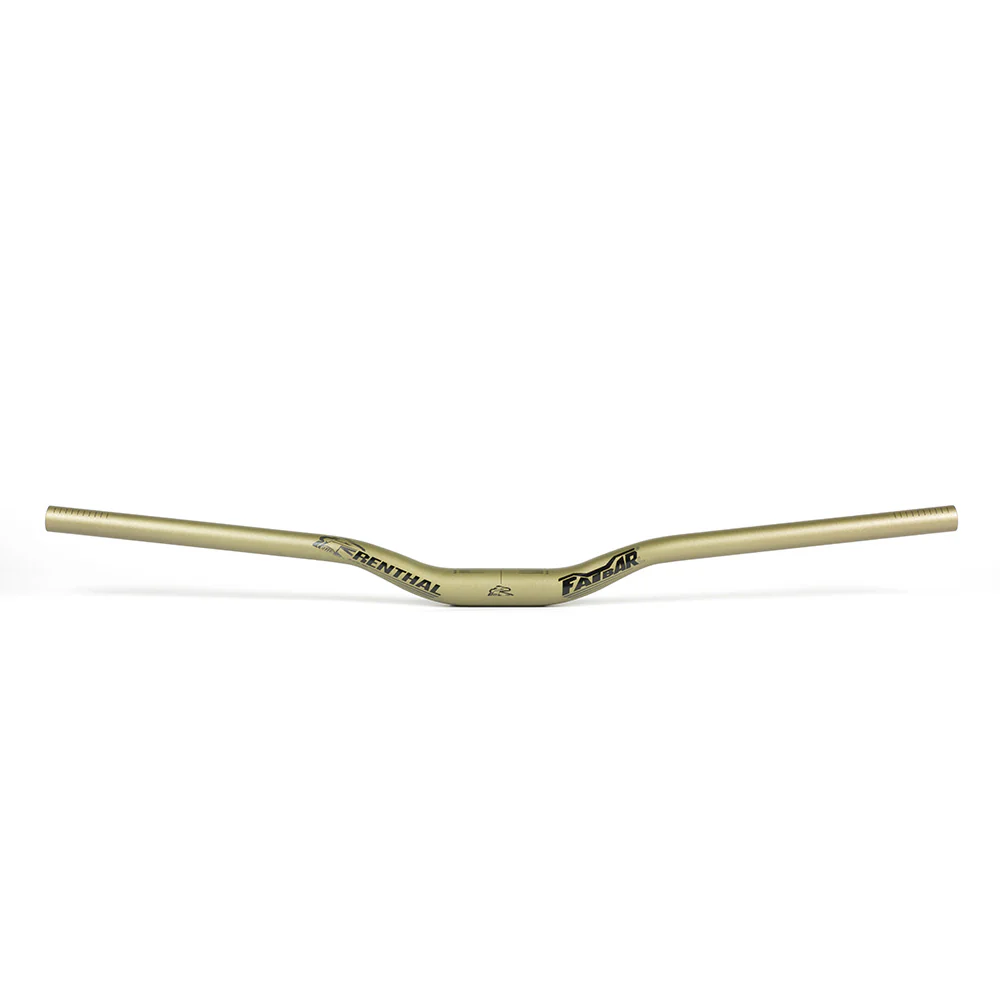 Renthal Fatbar Lite V3 31.8mm MTB Downhill Handlebars 760mm Wide | Gold - Image 4