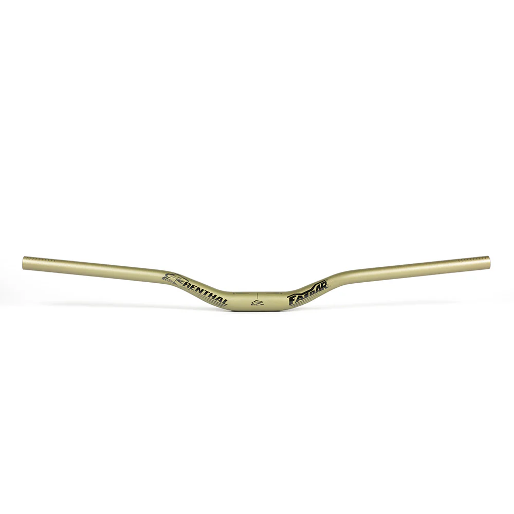 Renthal Fatbar Lite V3 31.8mm MTB Downhill Handlebars 760mm Wide | Gold - Image 5