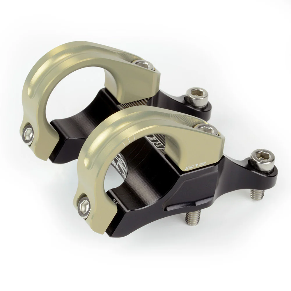 Renthal Integra II 31.8mm CNC MTB Stem | Black/Gold - Image 5