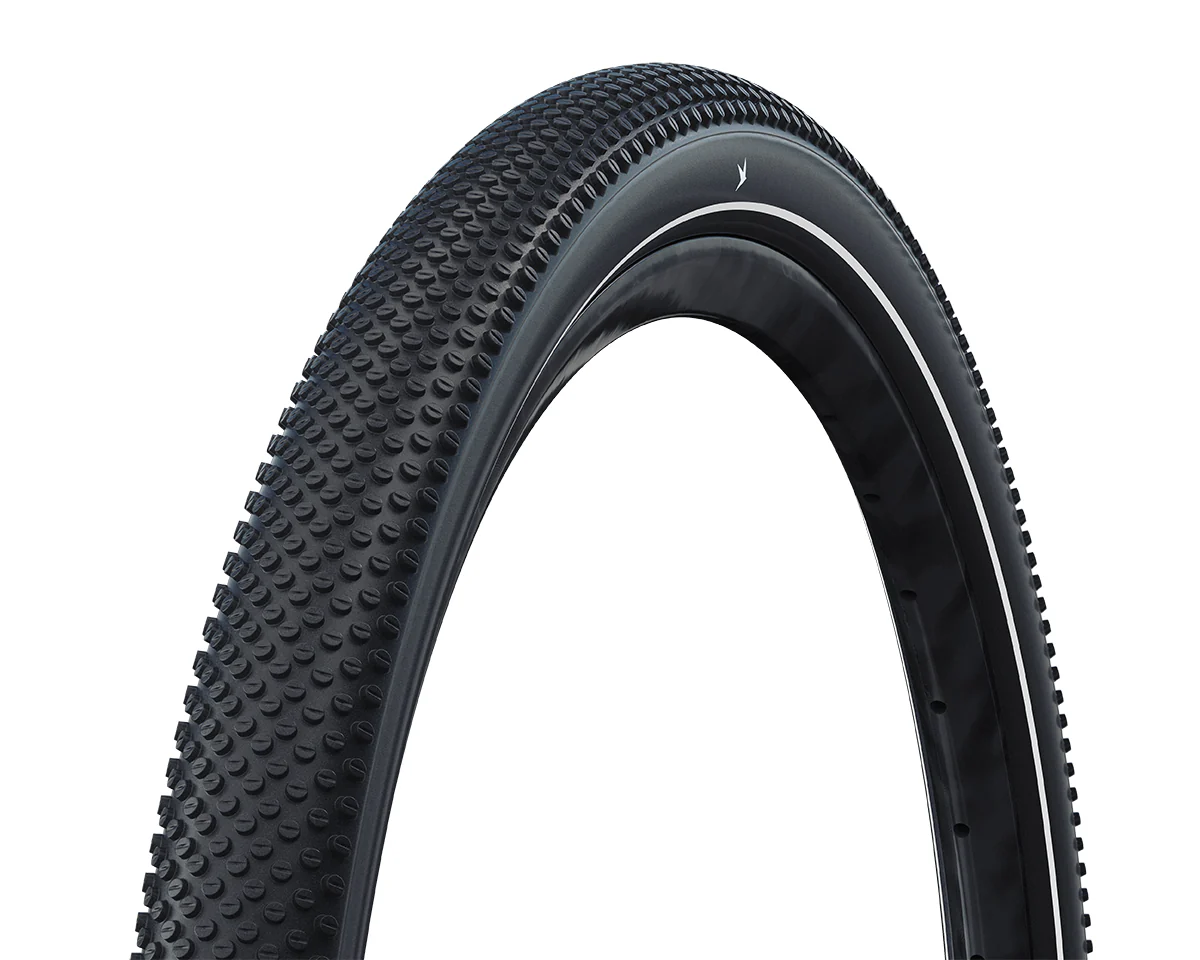 Schwalbe G-One Allround Performance RaceGuard TLR Folding Gravel Tyre in Black Reflex