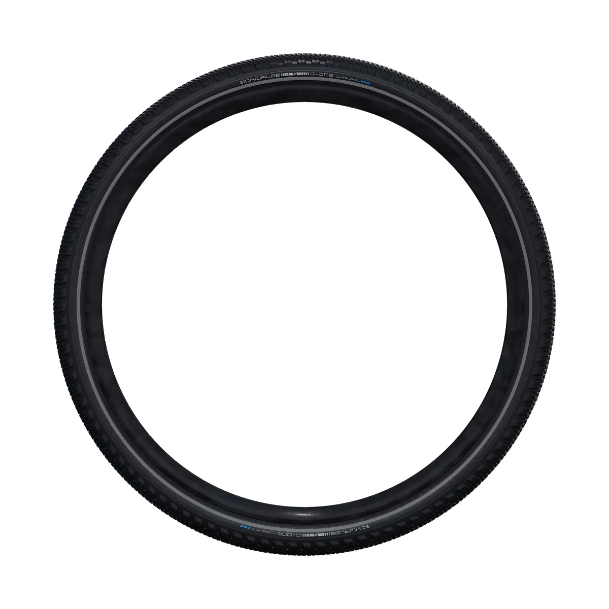 Schwalbe G-One Overland 365 4Season TLE Gravel Folding Tyre in Black/Reflex - Image 3