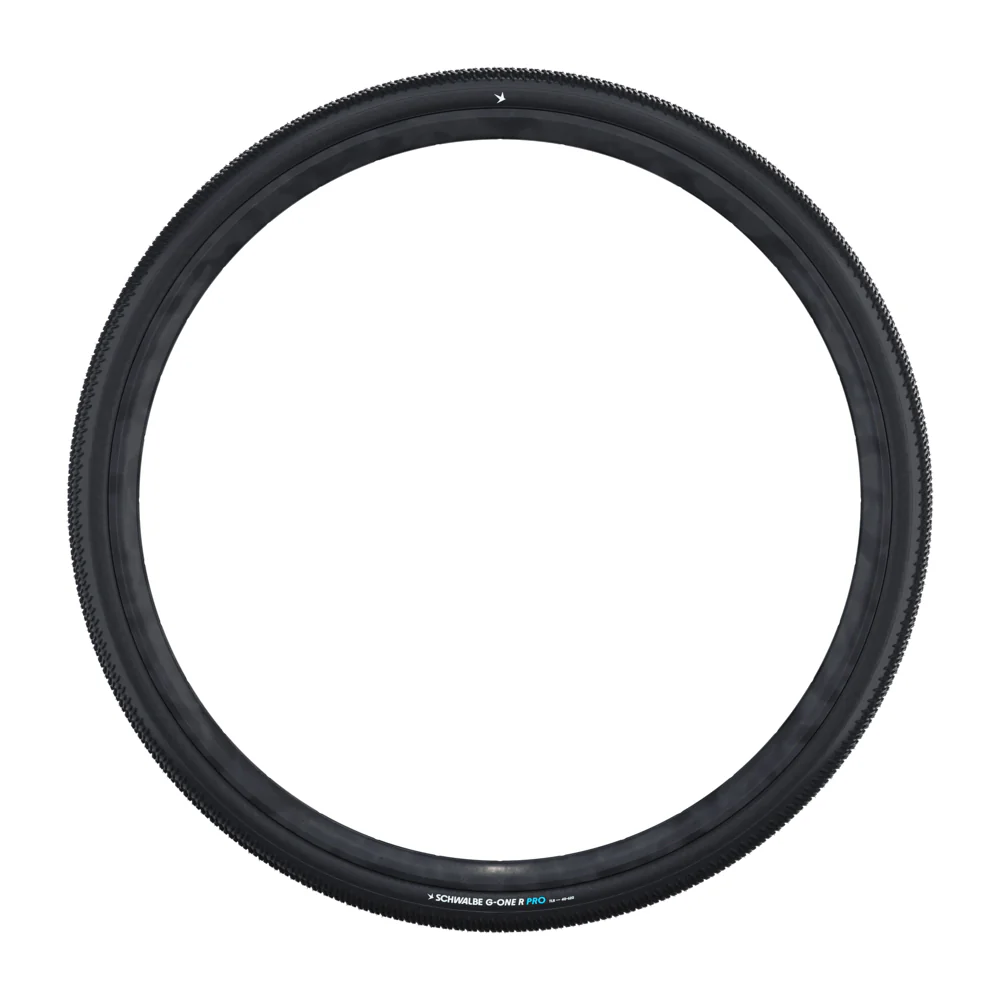 Schwalbe G-One R Pro TLR Race Evo V-Guard Gravel Folding Tyre in Black - Image 2