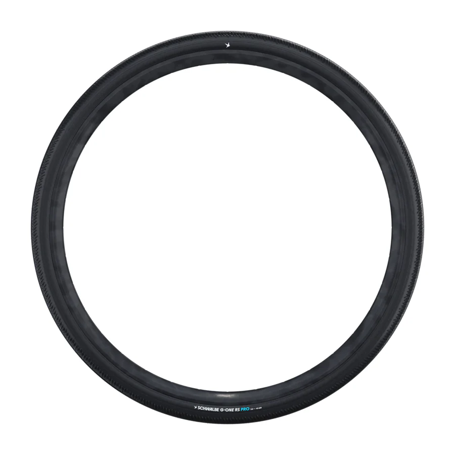 Schwalbe G-One RS PRO TLR Race Evo V-Guard Gravel Folding Tyre in Black - Image 2