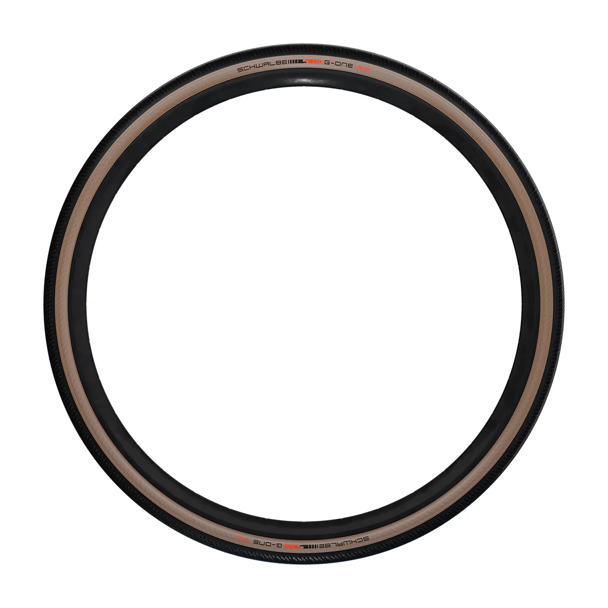 Schwalbe G-One RS PRO TLR Race Evo V-Guard Gravel Folding Tyre in Black Trans - Image 2