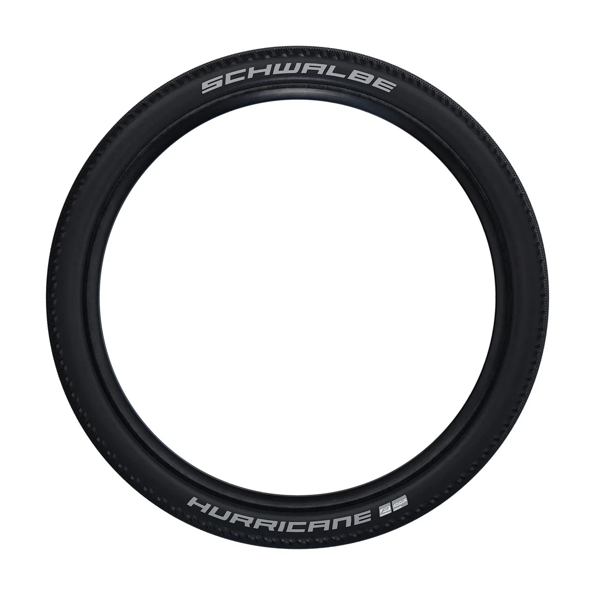 Schwalbe Hurricane Addix Performance Wired Tyre In Black/Reflex - Image 3