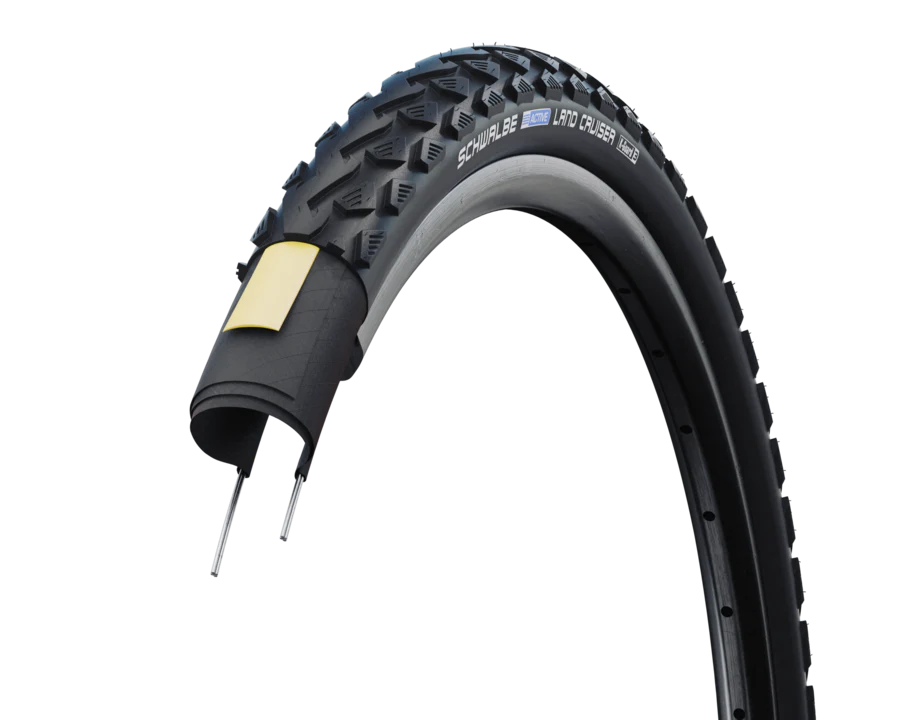 Schwalbe Land Cruiser Active K-Guard SBC Rigid MTB Road Bike Tyre | Black - Image 3