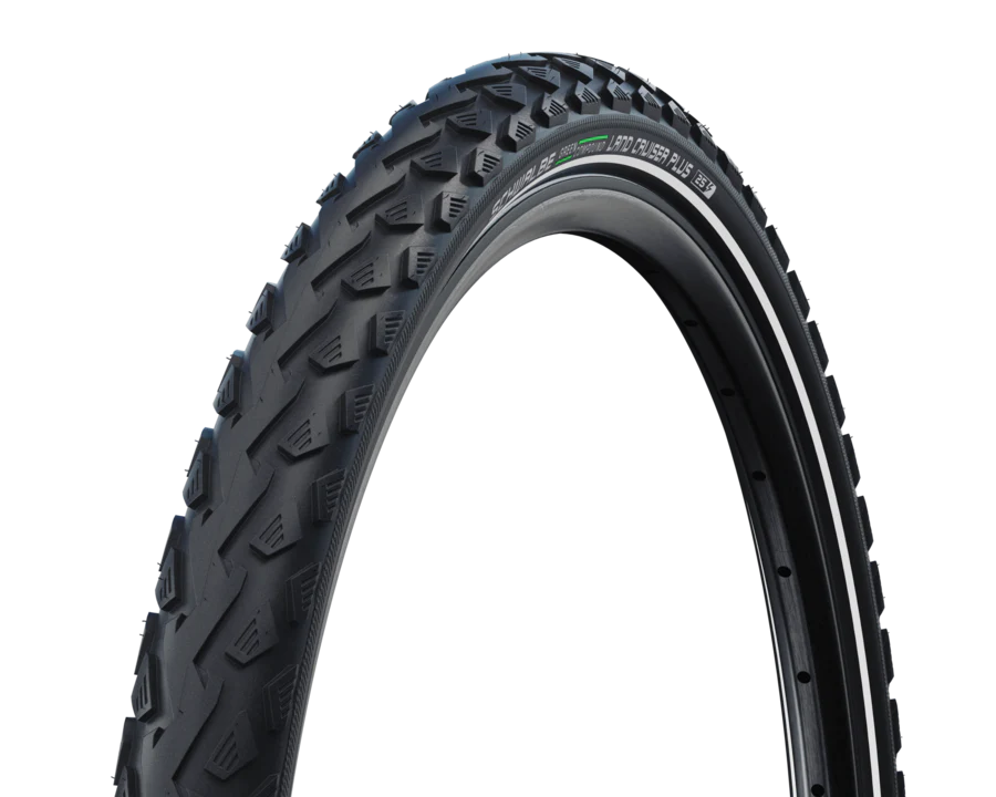 Schwalbe Land Cruiser Plus Active PunctureGuard SBC Rigid MTB Road Tyre | Black/Reflective - Image 4