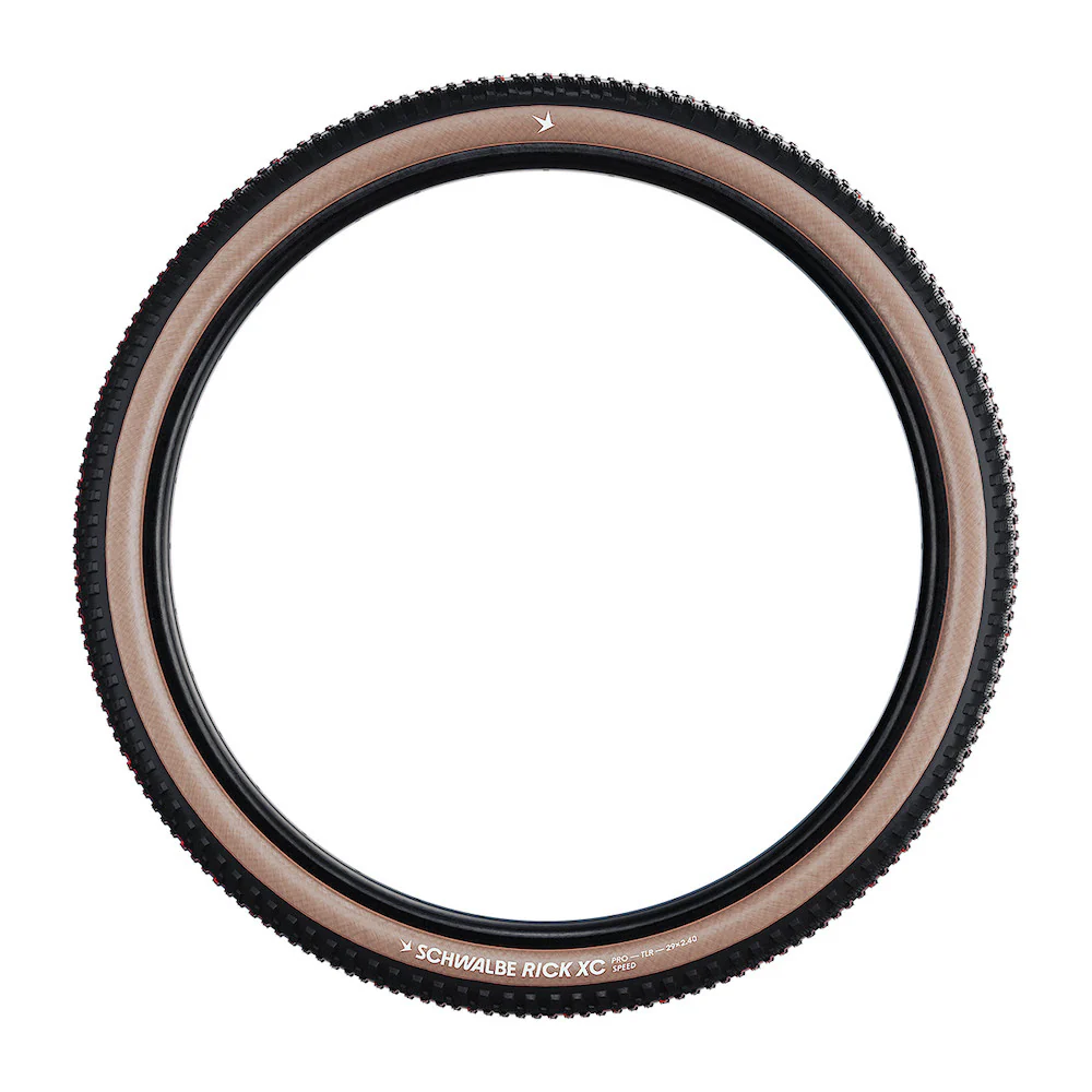 Schwalbe Rick XC Cross Country Addix SpeedGrip Super Race Brown Wall Tyre - Image 2