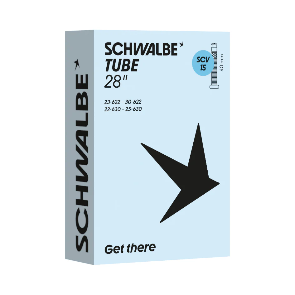 Schwalbe SCV15 700 x 23/30mm Clik Valve Road Inner Tube 40mm