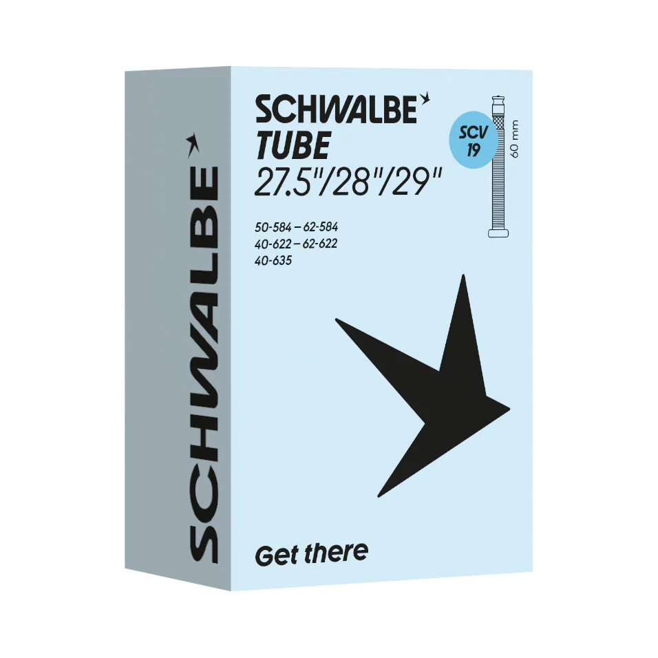 Schwalbe SCV19 27.5 x 2.00" - 29 x 2.40" Clik Valve Inner Tube 60mm
