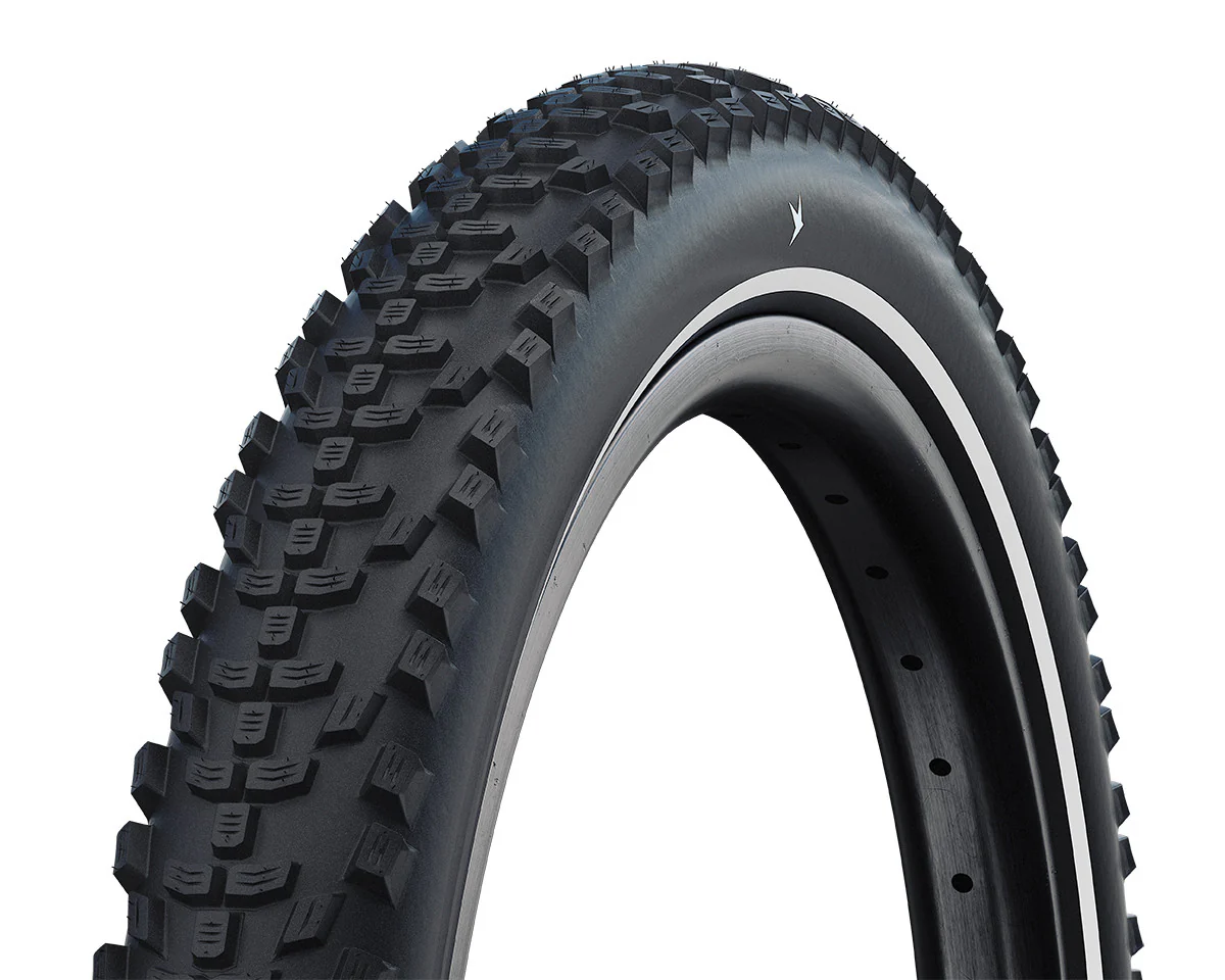 Schwalbe Smart Sam Cargo Super Defense Addix E MTB Wired Tyre In Black/Reflex - Image 4