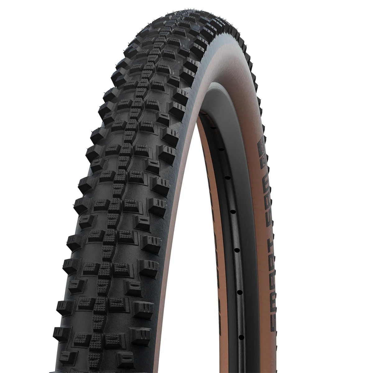 Schwalbe Smart Sam Tyre DD Folding MTB E-Bike Black Bronze
