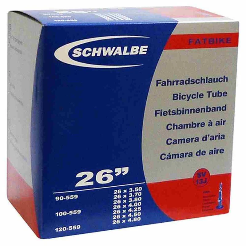 Schwalbe SV13J Fat Bike Inner Tube - 26 x 3.50/4.80 - 40mm Presta Valve