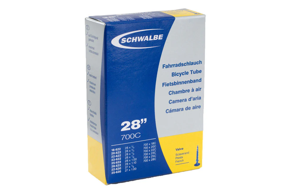 Schwalbe SV15 Inner Tube - 700 x 18/28 - 50mm Presta Valve
