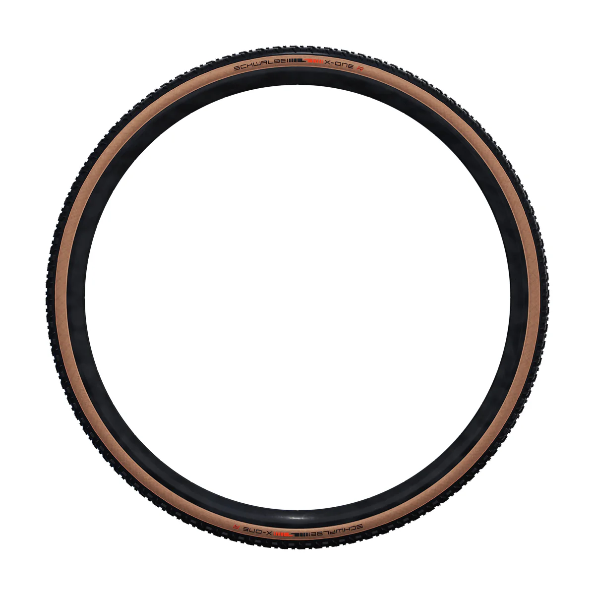 Schwalbe X-One R Super Race V-Guard TLE Gravel Cross Folding Tyre in Black Trans - Image 4