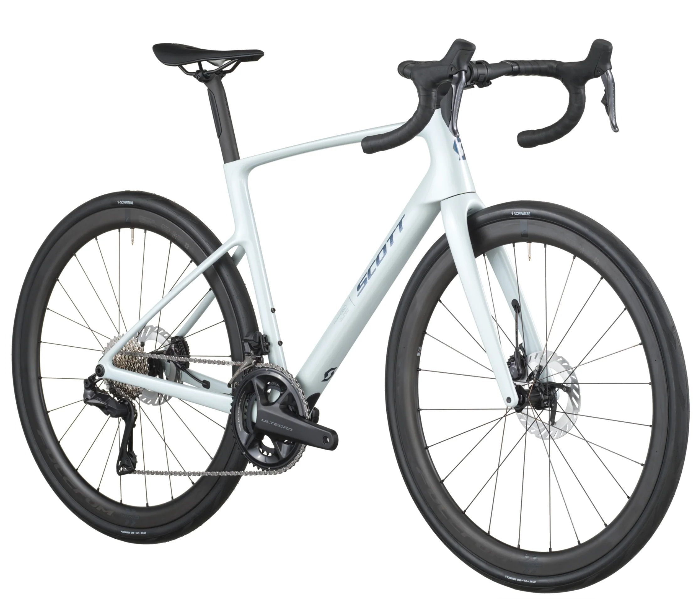 Scott Addict 20 Road Bike - Cumulus White - Image 2