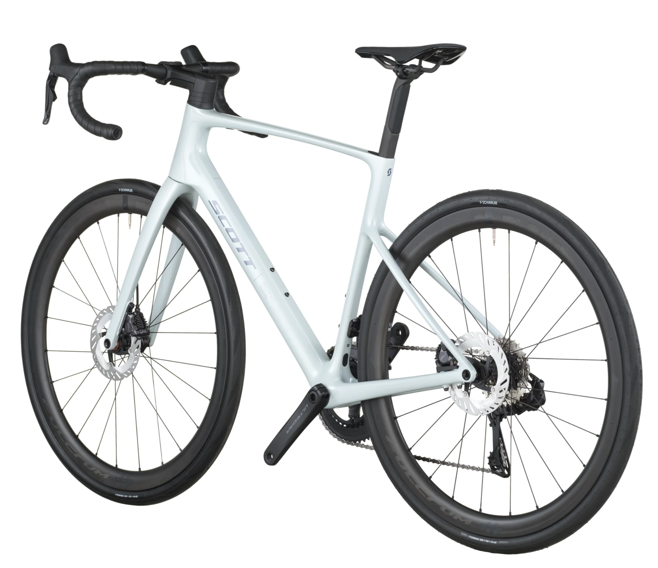 Scott Addict 20 Road Bike - Cumulus White - Image 3