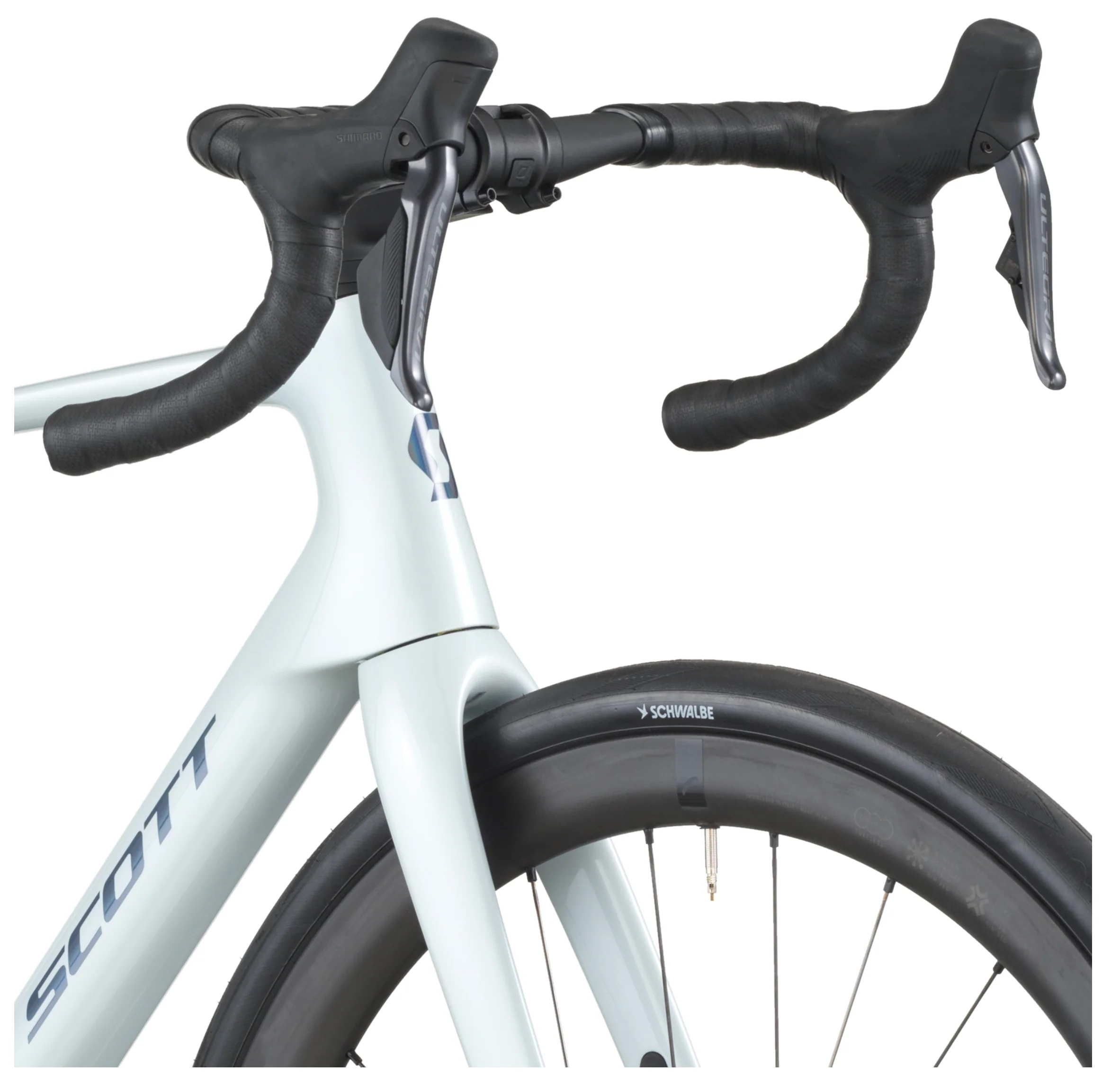Scott Addict 20 Road Bike - Cumulus White - Image 5