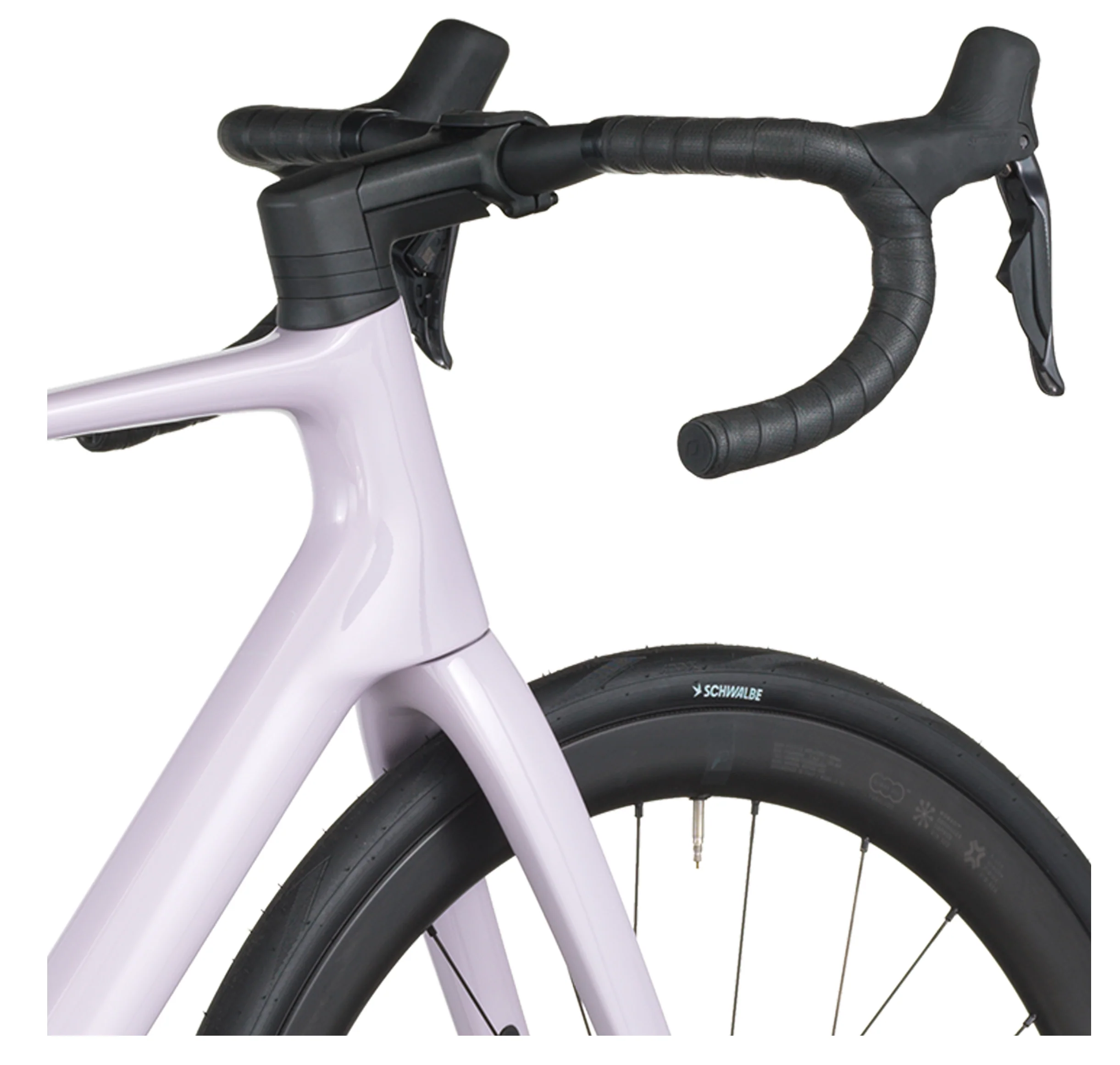 Scott Addict 20 Road Bike In Violet Pink - Image 7