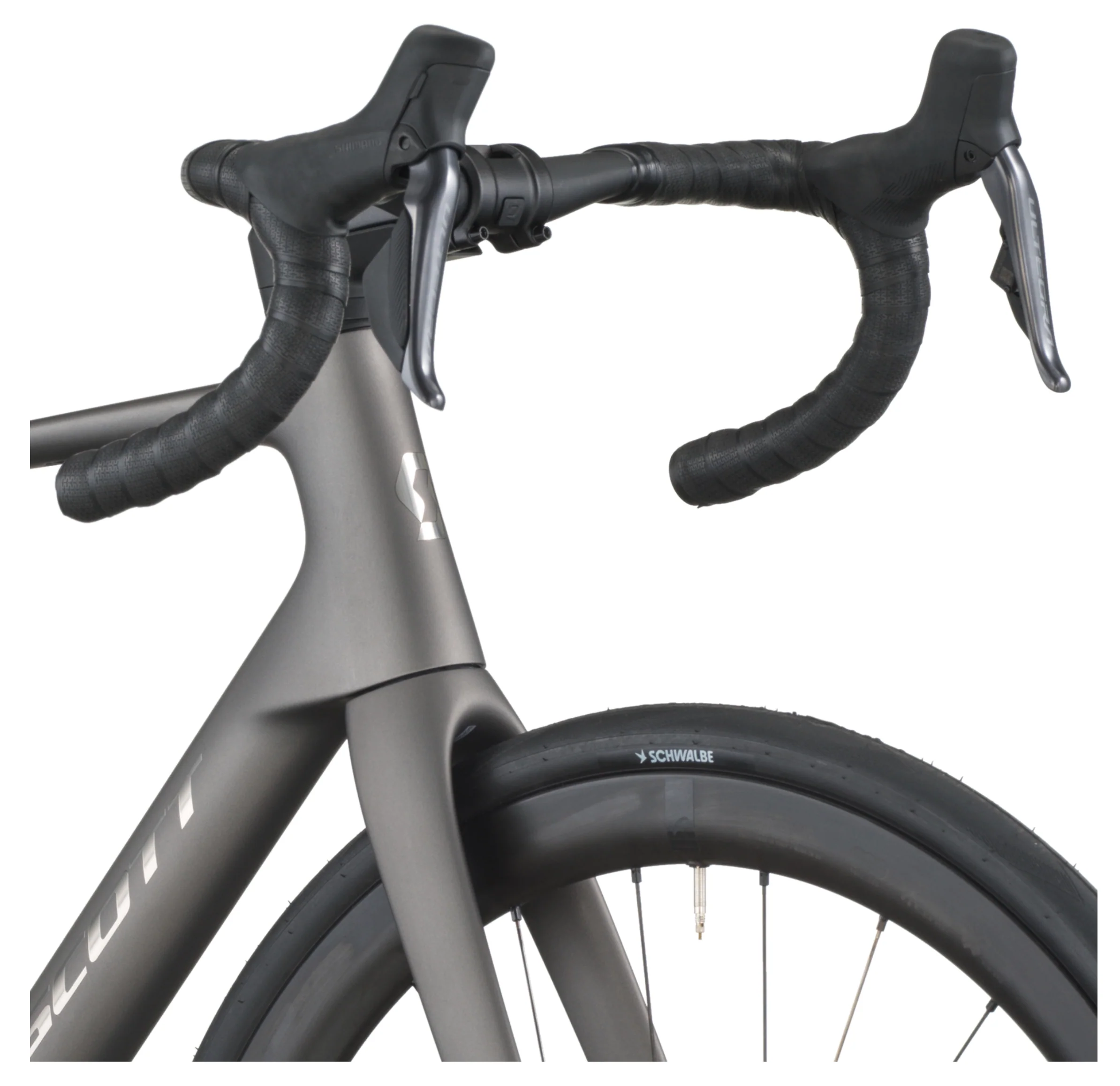 Scott Addict 20 Road Bike - Tungsten Grey - Image 5