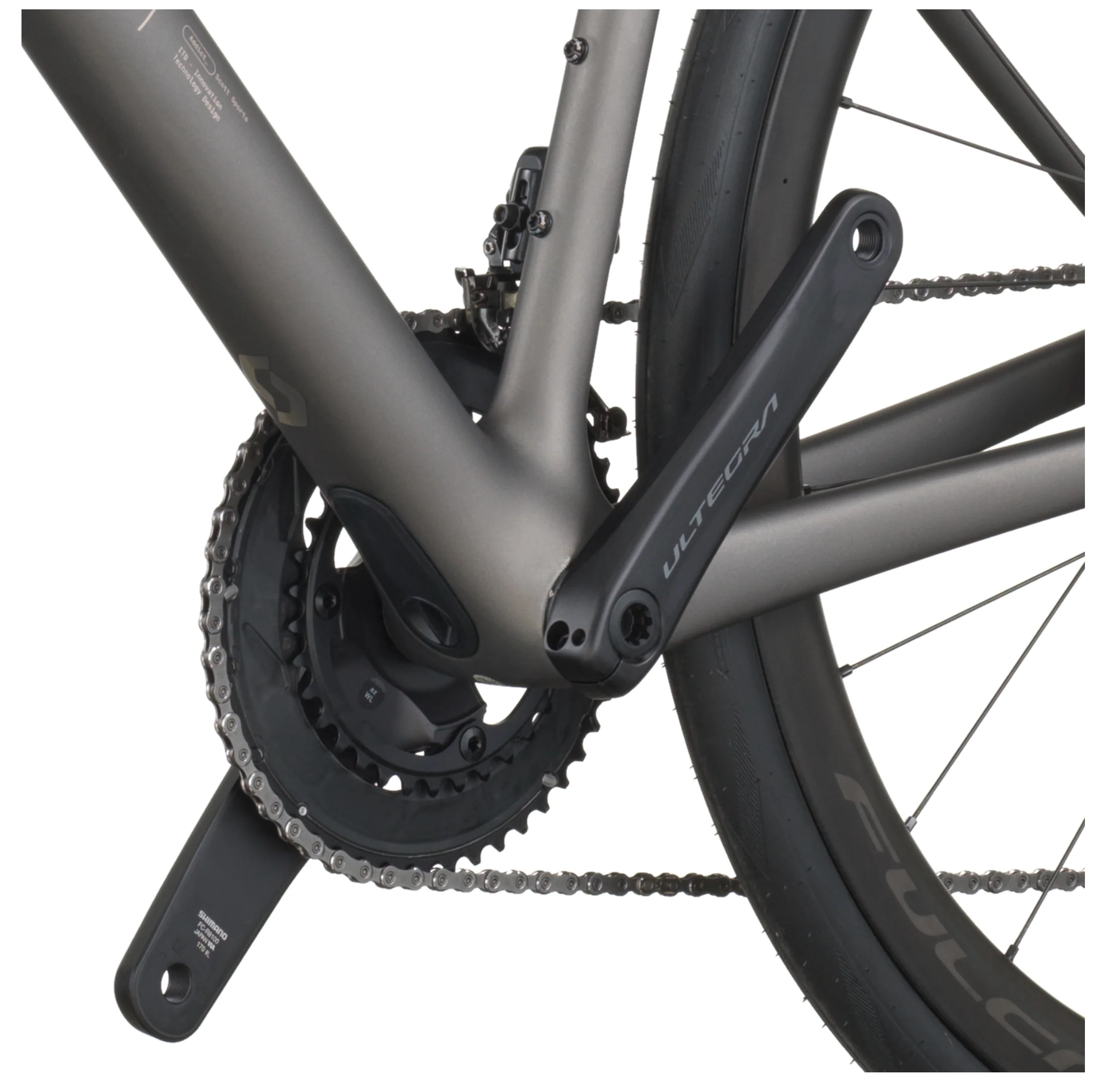 Scott Addict 20 Road Bike - Tungsten Grey - Image 6