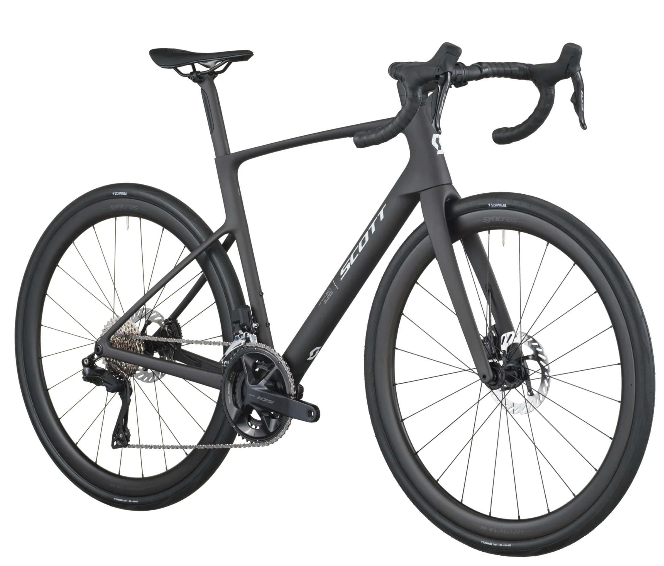 Scott Addict 30 Road Bike - Carbon Black - Image 2