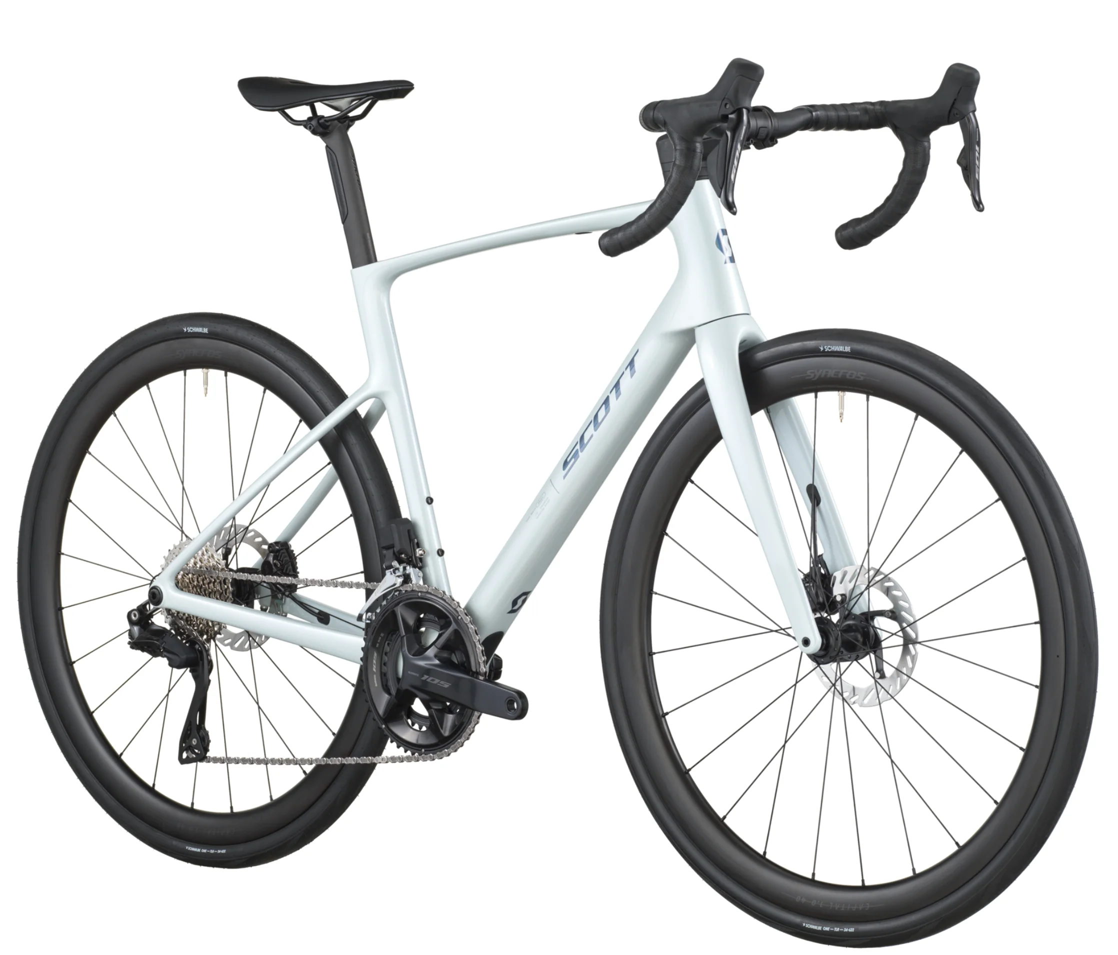Scott Addict 30 Road Bike - Cumulus White - Image 2