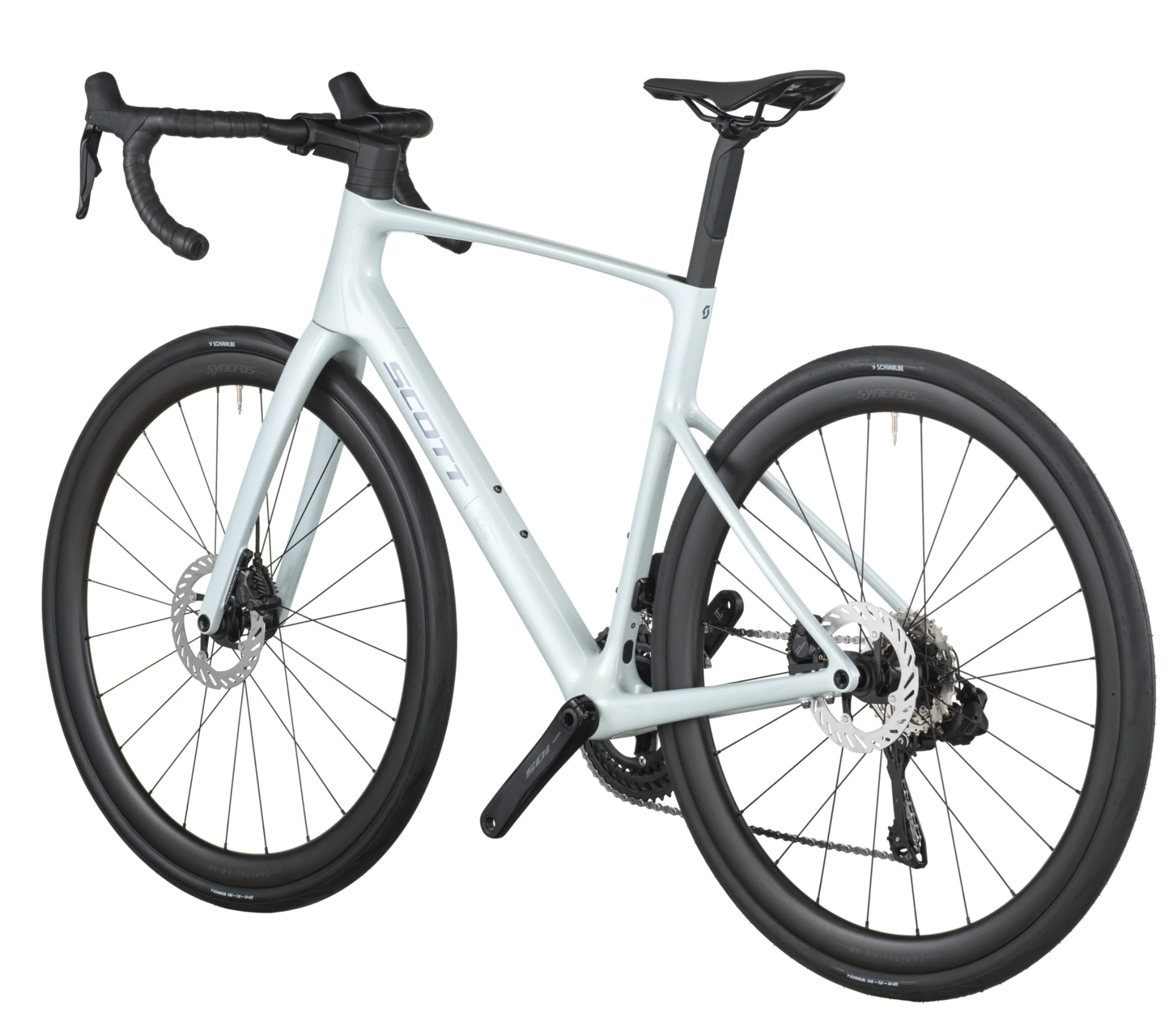 Scott Addict 30 Road Bike - Cumulus White - Image 3